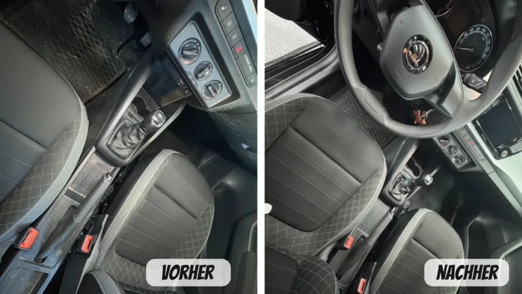 Golf 5 Aufbereitung vorher - nachher