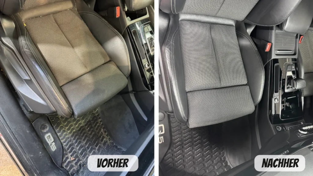 Audi Q5 Aufbereitung vorher - nachher